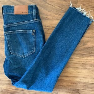 Madewell 10" High-rise Skinny 26P NWT